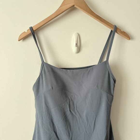 Lululemon Align Cami Strap Dress Washed Denim Size 6 - Picture 7 of 9